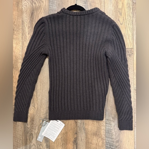 DANIELE ALESSANDRINI ITALIA Grey Sweater. Mens. Large size. NWT - Picture 2 of 7